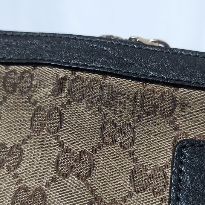 Gucci GG Canvas 2-Way Shoulder Bag with Charm