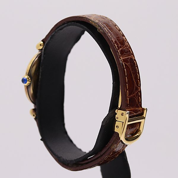Cartier Must Colize Quartz Gold Dial Watch