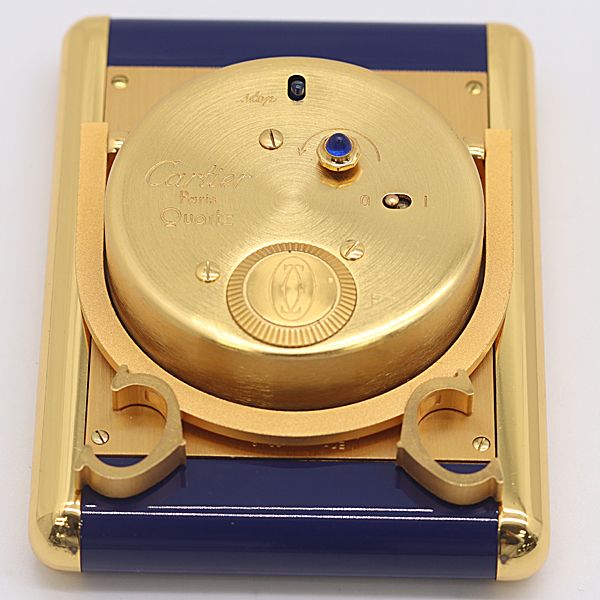 Cartier Quartz White Dial Table Clock Kri