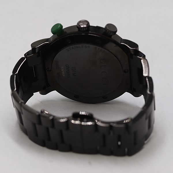 Gucci Chrono Quartz Black Dial Watch