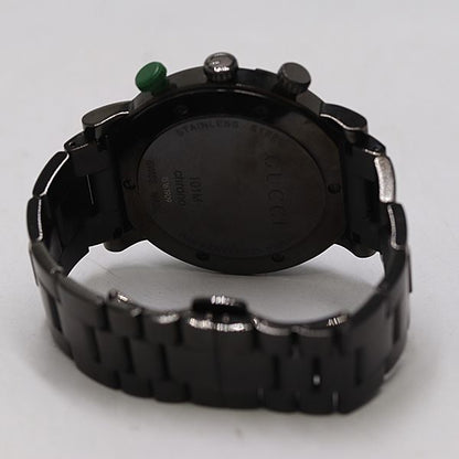 Gucci Chrono Quartz Black Dial Watch