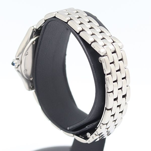 Cartier Panthere Cougar Quartz Date White Dial Watch Kzk