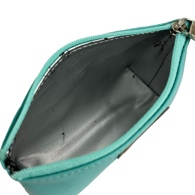 Tiffany & Co Pouch Cobalt Blue Leather