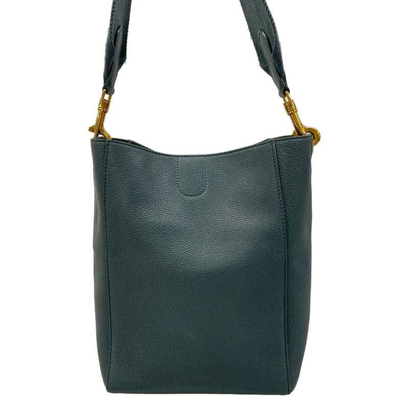 Celine Shoulder Bag Sangles Small Green