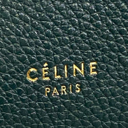 Celine Shoulder Bag Sangles Small Green