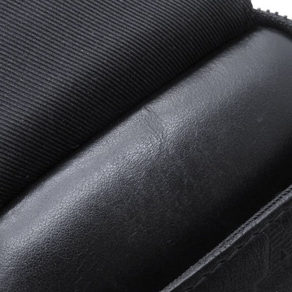Louis Vuitton Shoulder Bag Monogram Shadow Double Phone Pouch Black