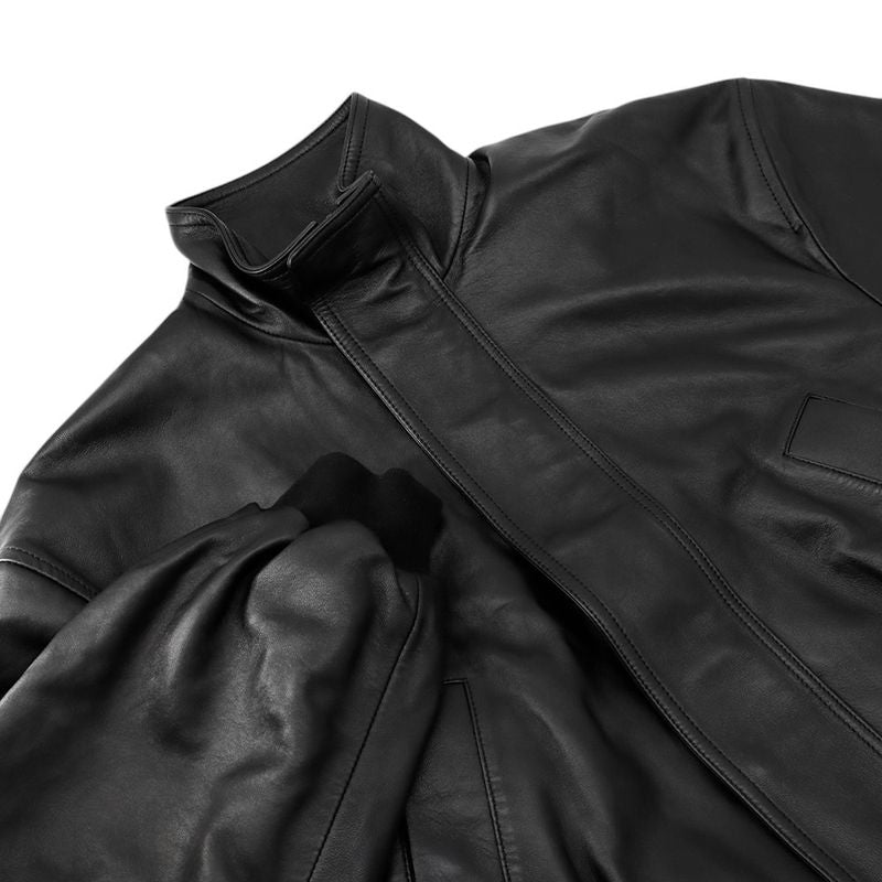 Balenciaga Jacket Leather XS Black