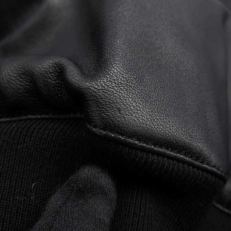 Balenciaga Jacket Leather XS Black