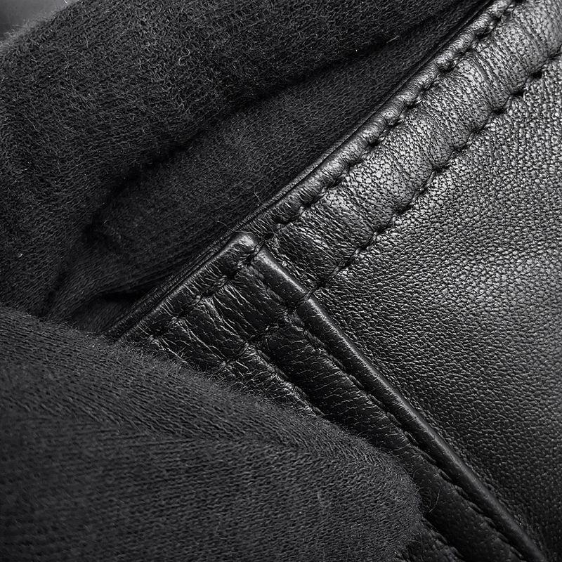 Balenciaga Jacket Leather XS Black