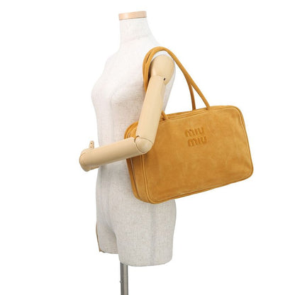 Miu Miu Miu Handbag Suede Master