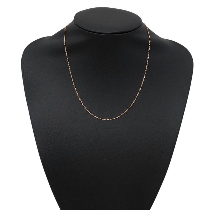 Tiffany & Co Necklace Chain 18k Pink Gold
