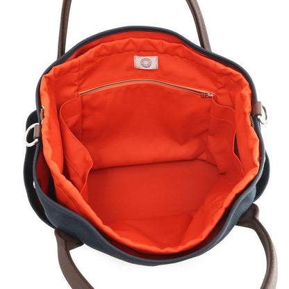 Hermes Sac de Pansage Groom Navy 2-Way Tote