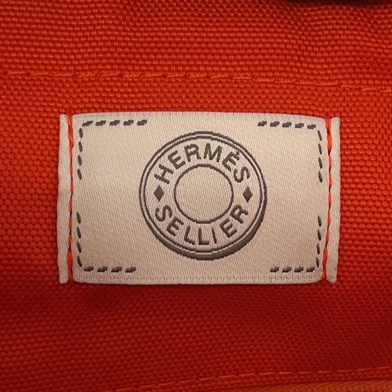 Hermes Sac de Pansage Groom Navy 2-Way Tote