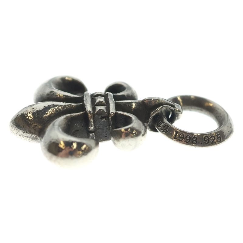 Chrome Hearts BS Fluer Charm BS Silver Necklace Top