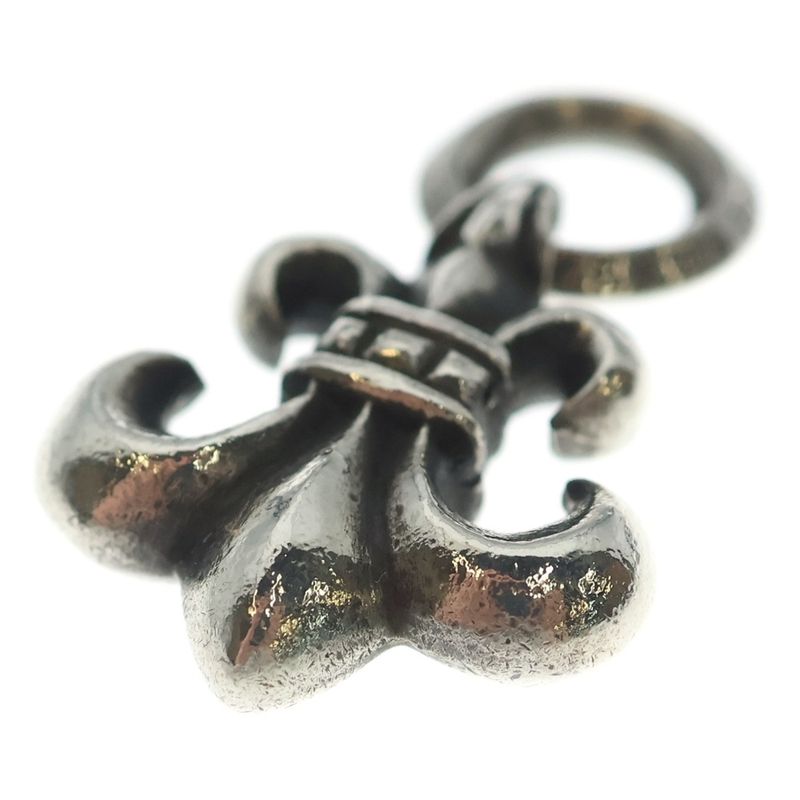 Chrome Hearts BS Fluer Charm BS Silver Necklace Top