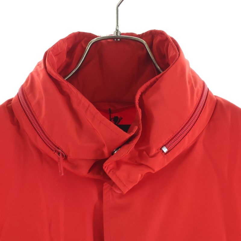 Balenciaga Back Logo Nylon Jacket Print Red