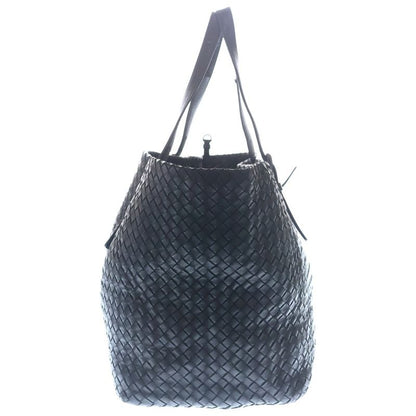 Bottega Veneta Intrecciato Tote Black Leather