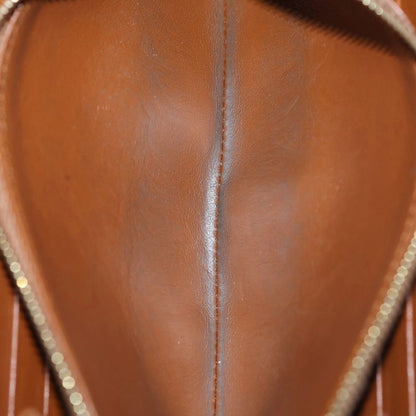 Celine Embossed Wallet Triomphe Logo Brown