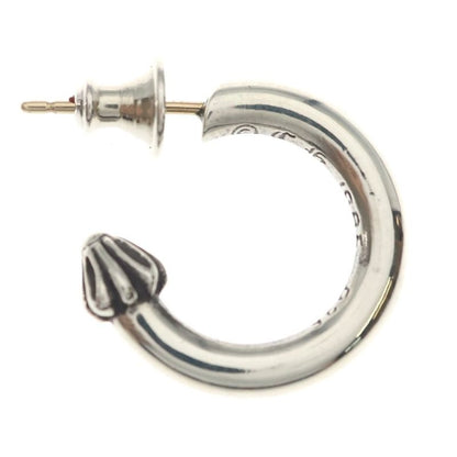 Chrome Hearts Hoop Plain Earrings Silver