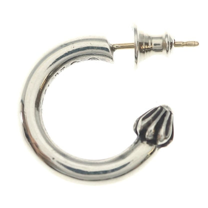 Chrome Hearts Hoop Plain Earrings Silver