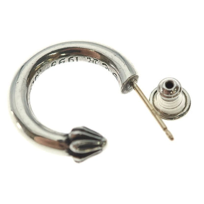Chrome Hearts Hoop Plain Earrings Silver