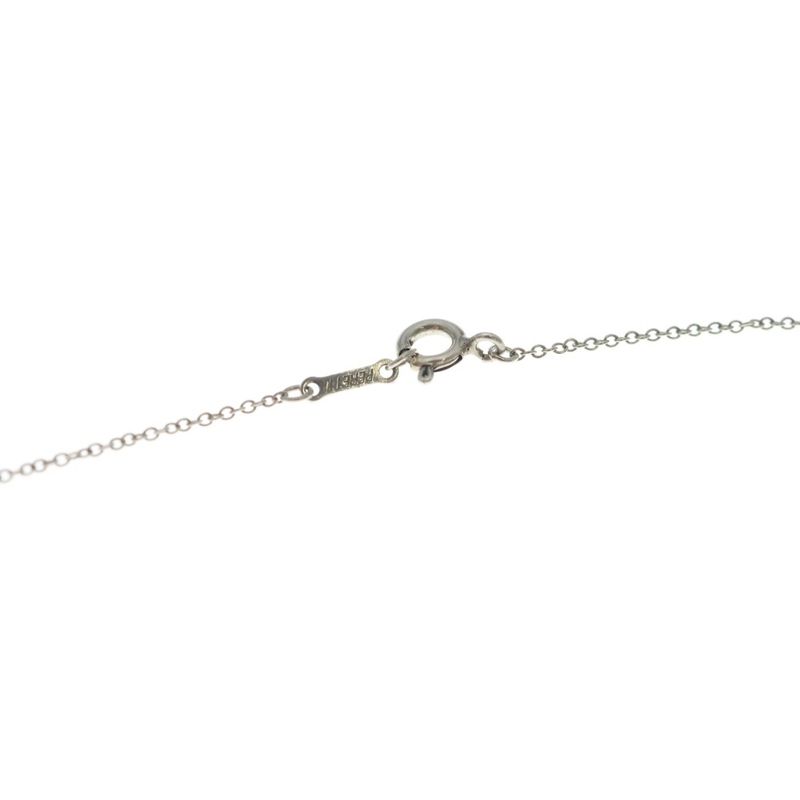 Tiffany & Co Infinity Cross Necklace Pendant Chain Silver