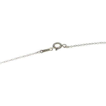 Tiffany & Co Infinity Cross Necklace Pendant Chain Silver