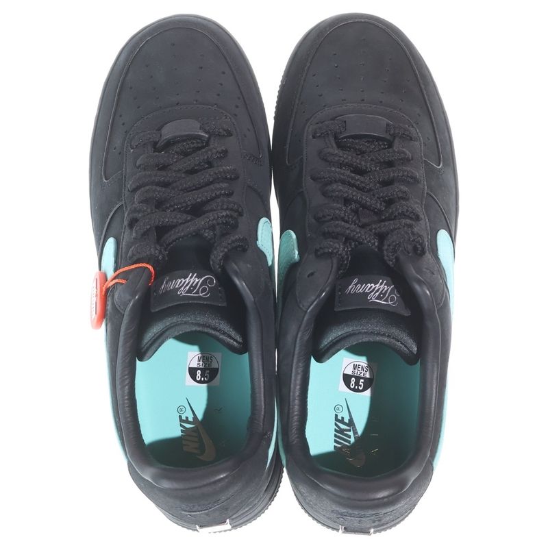 Tiffany & Co Nike Air Force 1 Low Black Air 1 Low Cut Sneakers Shoes