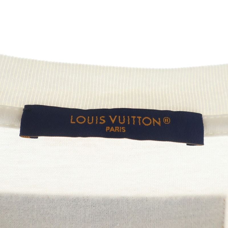 Louis Vuitton Photo Print Short Sleeve T-Shirt White