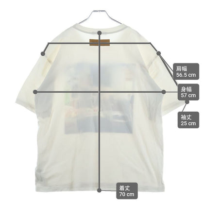 Louis Vuitton Photo Print Short Sleeve T-Shirt White
