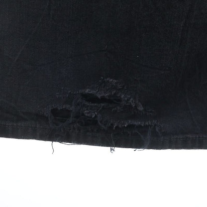 Balenciaga Hybrid Baggy Pants Docking Denim Cargo Black