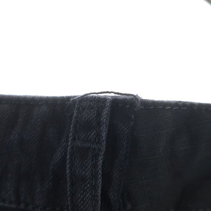 Balenciaga Hybrid Baggy Pants Docking Denim Cargo Black