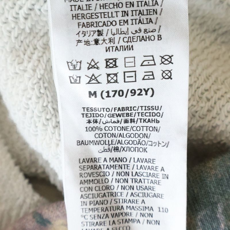 Gucci the North Face Cotton Hoodie All Over Pattern Logo Pullover Multi