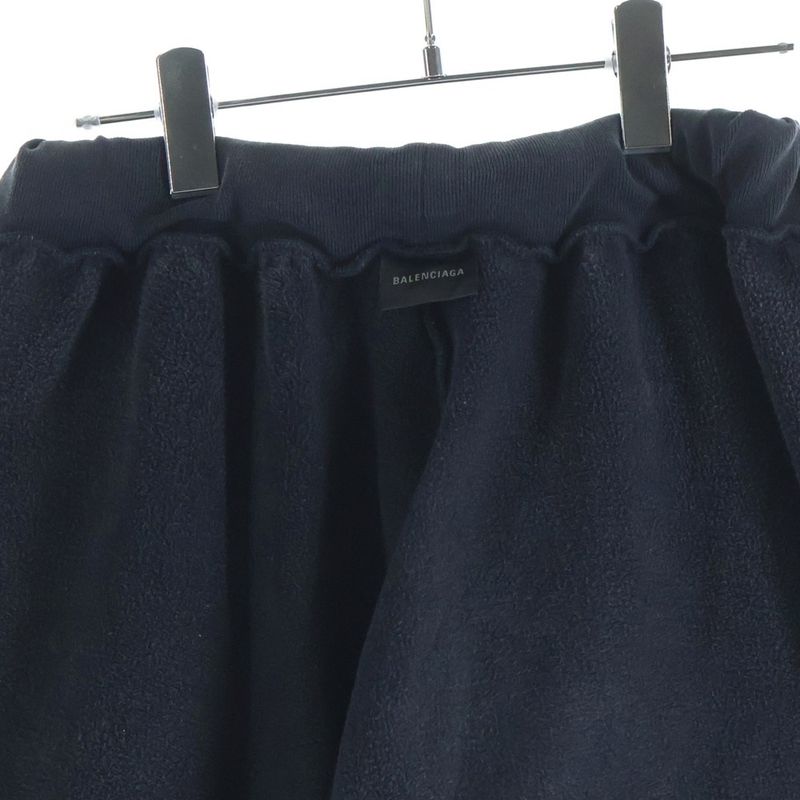 Balenciaga Inside Out Oversized Sweatpants Black Pants