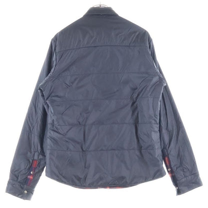 Chrome Hearts Plaid Reversible Quilted Shirt Jacket Red Cross Ball