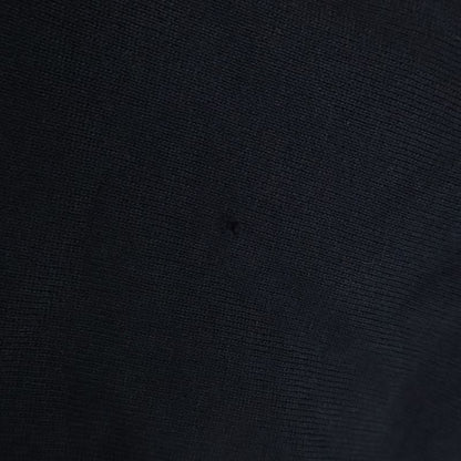 Moncler Zip UP Cardigan Side Logo Print Sweatshirt Black
