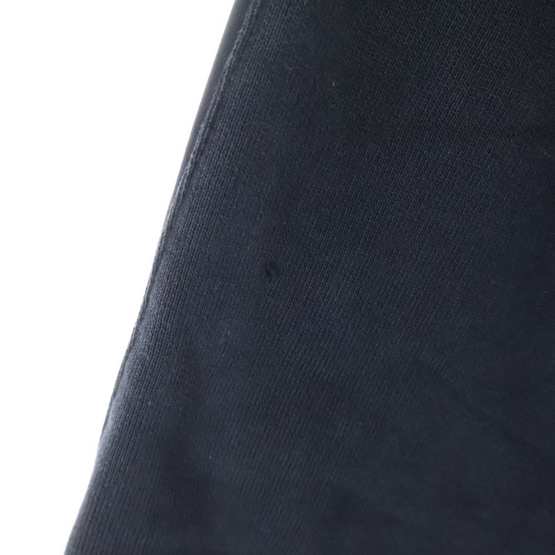 Moncler Zip UP Cardigan Side Logo Print Sweatshirt Black