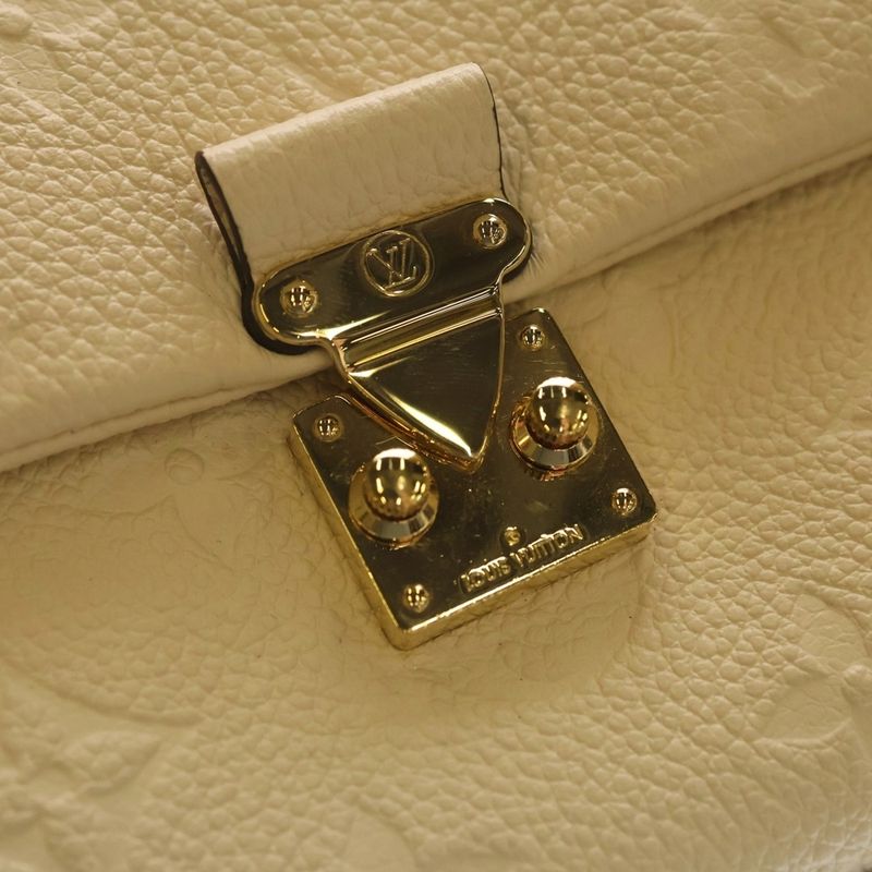 Louis Vuitton Monogram Nano Madeleine 2-Way Shoulder Bag Chain Ivory White