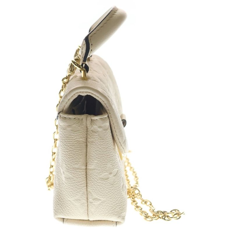 Louis Vuitton Monogram Nano Madeleine 2-Way Shoulder Bag Chain Ivory White