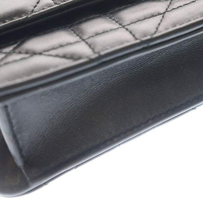 Dior Miss Caro Cannage Chain Shoulder Bag Black
