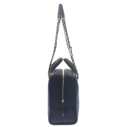 Chanel Deauville Bowling Bag Navy Denim