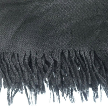 Chrome Hearts CH Plus Square Scarf Silk Blend CH All Over Pattern Wool Black