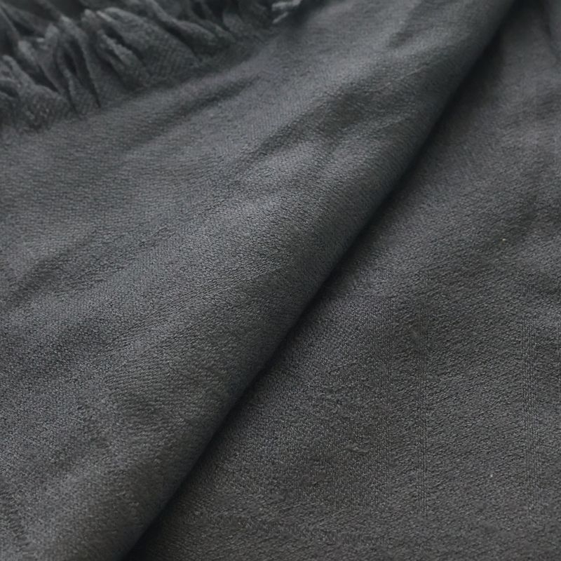 Chrome Hearts CH Plus Square Scarf Silk Blend CH All Over Pattern Wool Black
