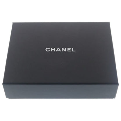 Chanel Quilted Chain Wallet Mini Shoulder Caviar Leather Black Gold