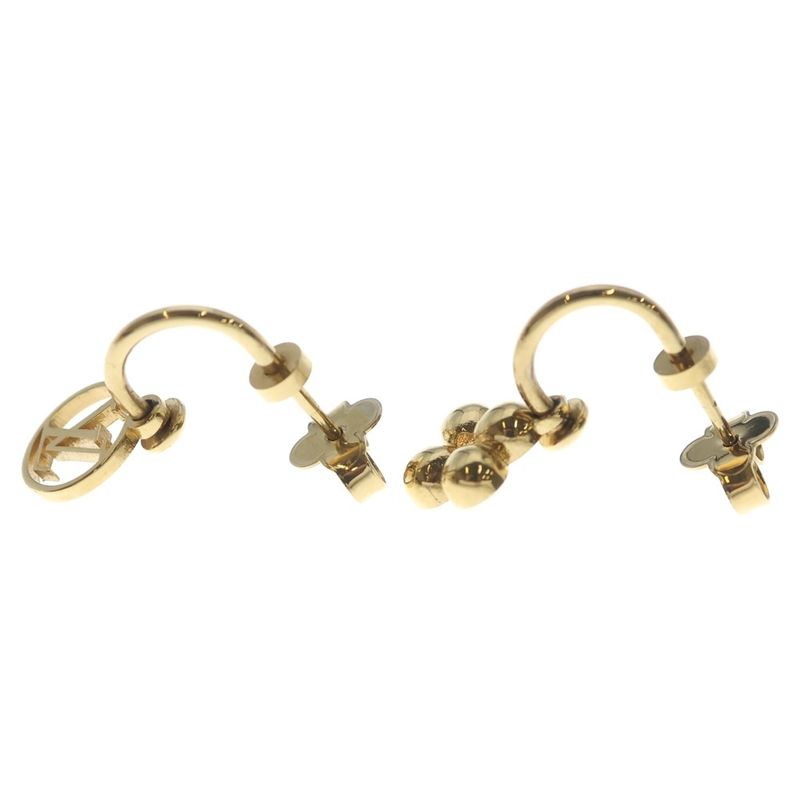 Louis Vuitton Boucle Doreil Blooming Earrings Gold