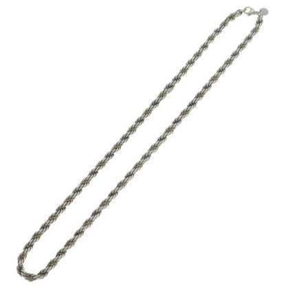Tiffany & Co Twisted Screw Chain Necklace Silver Gold