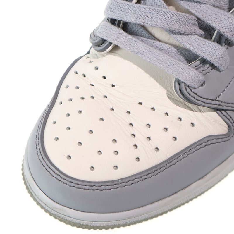 Dior Nike Air Jordan 1 Low OG Air 1 Low Cut Sneakers Gray White