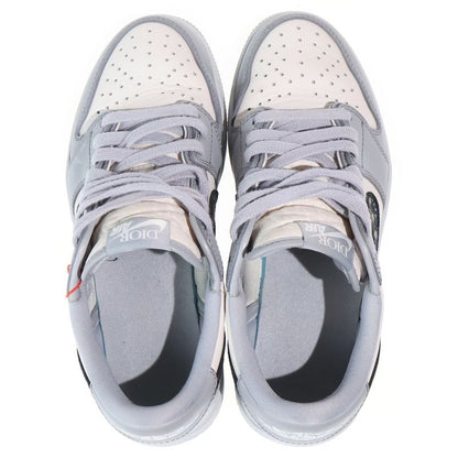 Dior Nike Air Jordan 1 Low OG Air 1 Low Cut Sneakers Gray White