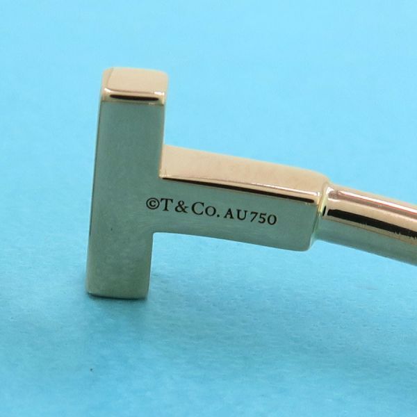 Tiffany & Co T Wire Diamond Bangle Bracelet