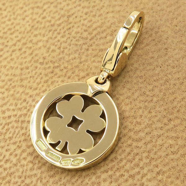Bvlgari Tondo Charm Clover Keychain
